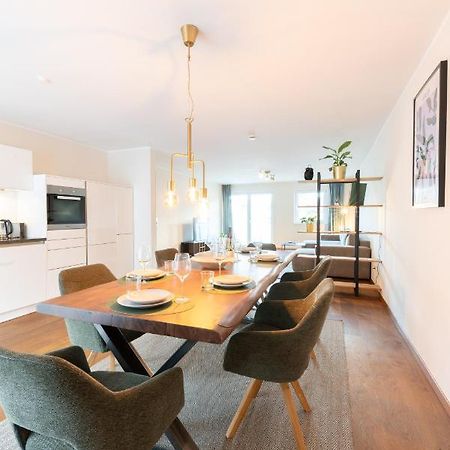 -Zentrale Wohnung-Balkon-Desingerkueche- Bielefeld Esterno foto