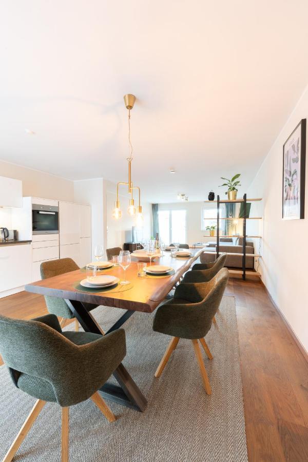-Zentrale Wohnung-Balkon-Desingerkueche- Bielefeld Esterno foto