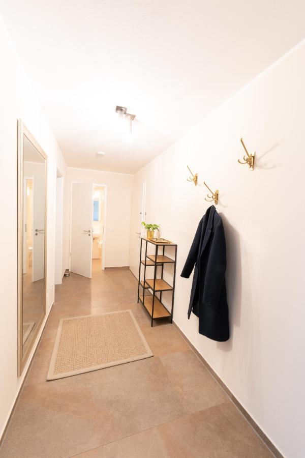 -Zentrale Wohnung-Balkon-Desingerkueche- Bielefeld Esterno foto